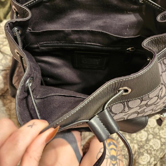 Large Coach Backpack - Picture 3 of 4